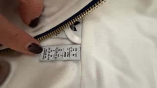 Tuta Adidas bianca tg. M