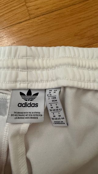 Tuta Adidas bianca tg. M