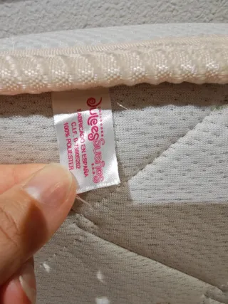 Colchón cuna 120x60 muelles