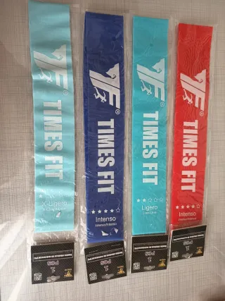 Bandas elásticas TIMES FIT (4 unidades)