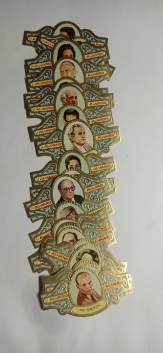 Colección completa  de 28 vitolas Premio Planeta