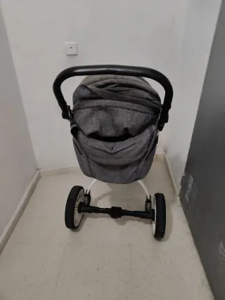 Carro Bebé y Silla Paseo Gris