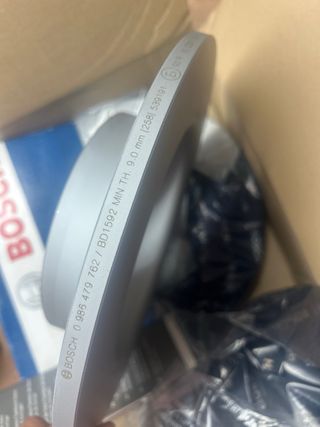 Discos de Freno ford Bosch