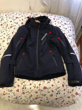 Chaqueta moto Armure Elric Azul.