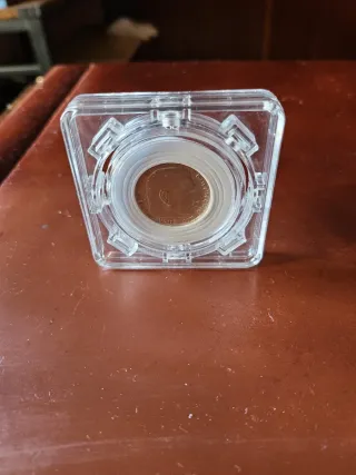 Moneta 2 Marcos in Argento con Espositore