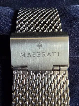 Reloj Maserati Oro y Plata