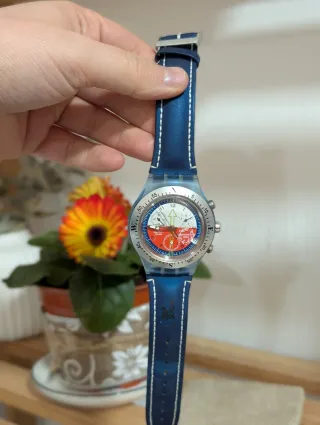 Swatch Irony Diaphane Athens 2004 Olympics