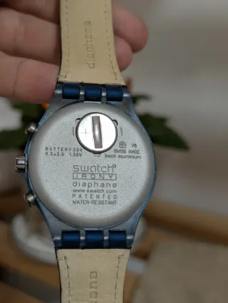 Swatch Irony Diaphane Athens 2004 Olympics