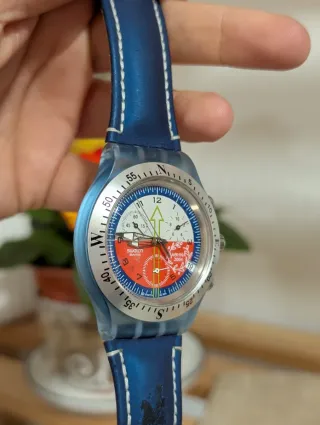 Swatch Irony Diaphane Athens 2004 Olympics
