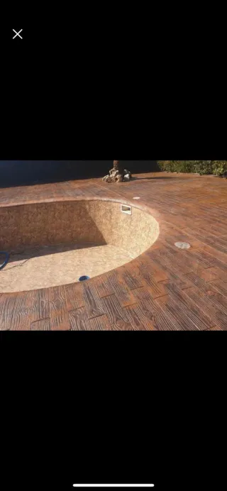 Pavimento impreso y pulido