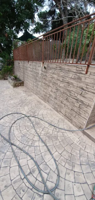 Pavimento impreso y pulido