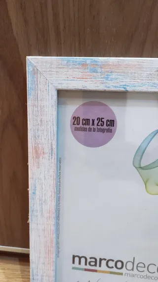 Marco de fotos marcodecor 20x25cm a estrenar