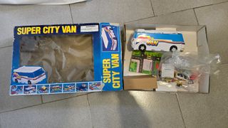 Super City Van Playset Micro Machines