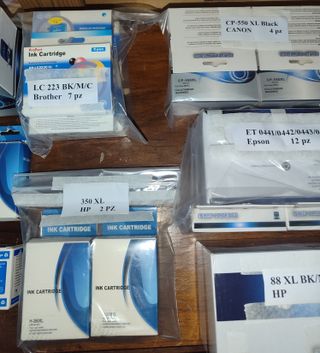 Lotto 88 Cartucce nuove Brother Canon HP Epson