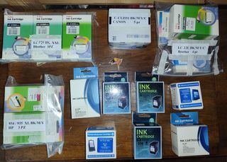 Lotto 88 Cartucce nuove Brother Canon HP Epson