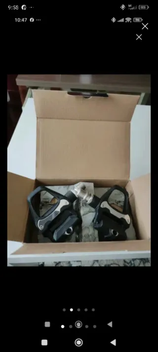 Pedales automáticos carretera