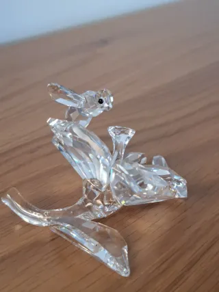 Abeja y Flor Cristal Swarovski