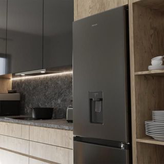 Nevera Combi Inox Oscuro 296L NUEVA A ESTRENAR!!