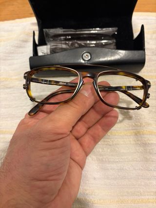 Persol Montatura Vista + Clip solare