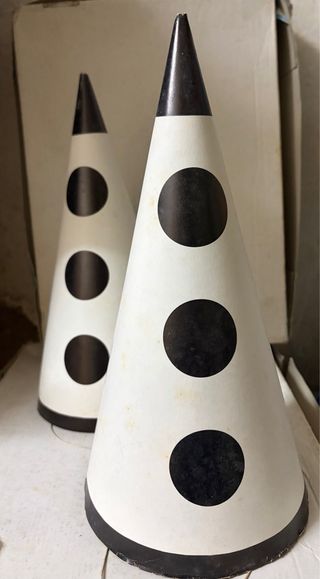 Cappelli Pierrot vintage ingialliti un po’