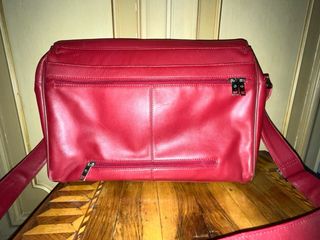 Borsa a tracolla Samsonite rossa