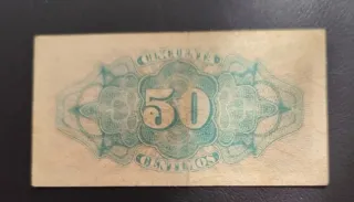 Billete 50 Céntimos España 1937