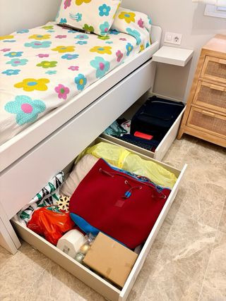 Cama nido con almacenaje