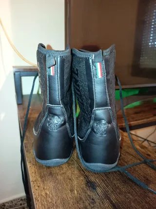 Botas de boxeo Leone negras