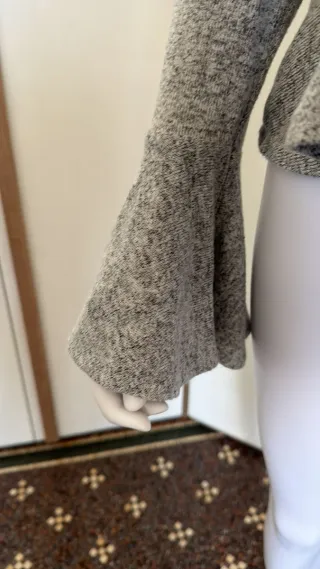 Maglia manica lunga grigia