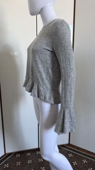 Maglia manica lunga grigia