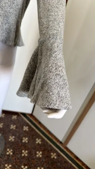 Maglia manica lunga grigia