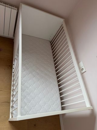 Cuna Paidi 140x70 con colchón