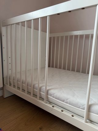 Cuna Paidi 140x70 con colchón