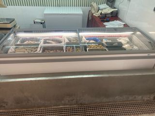 Arcón Congelador Expositor Cristal Corredero