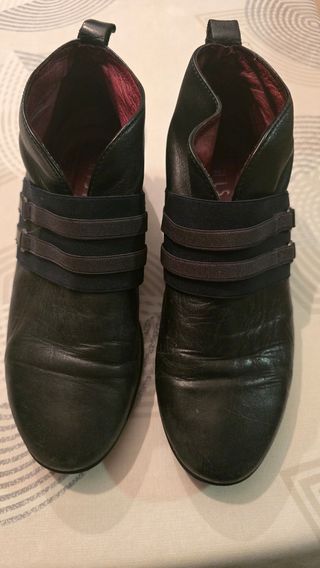 Botines Hispanitas Piel Talla 37
