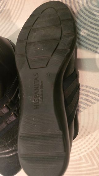 Botines Hispanitas Piel Talla 37