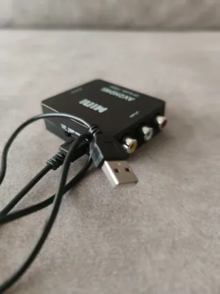 Adaptador MINI AV2HDMI UP Scaler 1080P