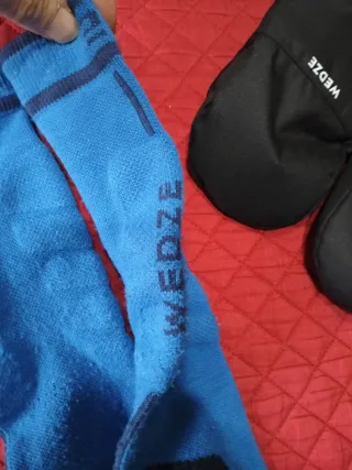 Guanti e calzettoni da neve Wed'ze bambino