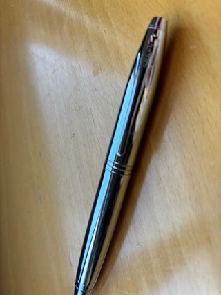 Bolígrafo CROSS plateado