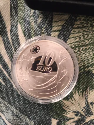 Monedas de oro y plata The Ploughman Irlanda 2009