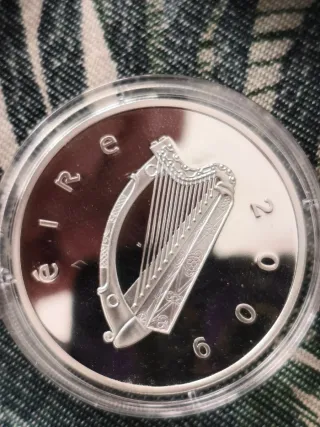 Monedas de oro y plata The Ploughman Irlanda 2009
