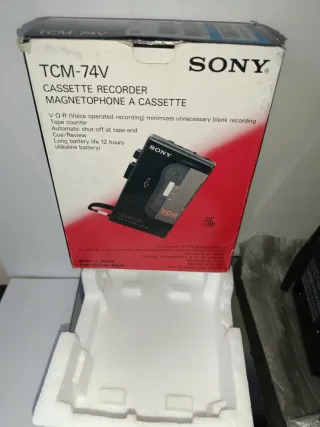 Sony TCM-74V Registratore Cassette