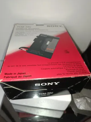 Sony TCM-74V Registratore Cassette