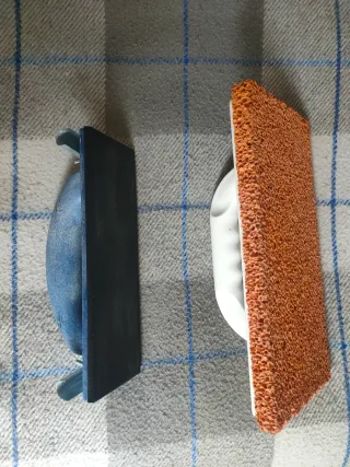 Llana Dexter con mango blanco Llana para Lijas.