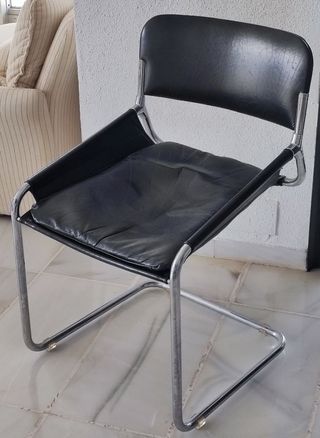 Mesa comedor cristal Cidonio y 6 sillas y lámpara