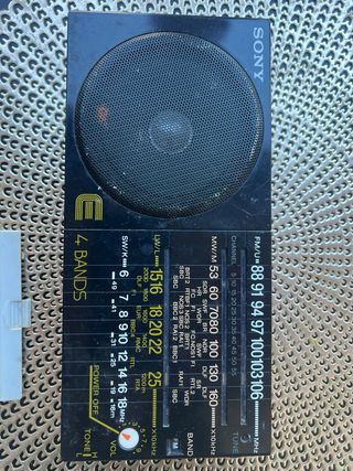 Radio Sony 4 Bandas FM/MW/LW/SW