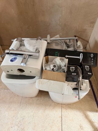 Conjunto water y bidé Gala porcelana