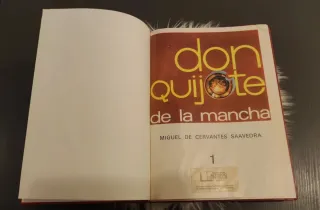 Colección comics Don Quijote de la Mancha de 1972