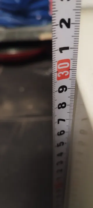 Microondas blanco y beige