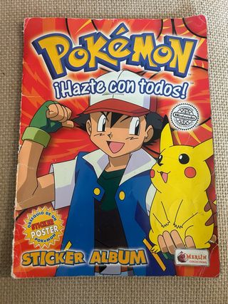 Álbum de Cromos Pokémon + Agenda pokémon